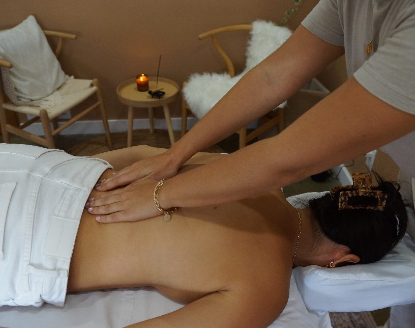 Tui na massage on the treatment table