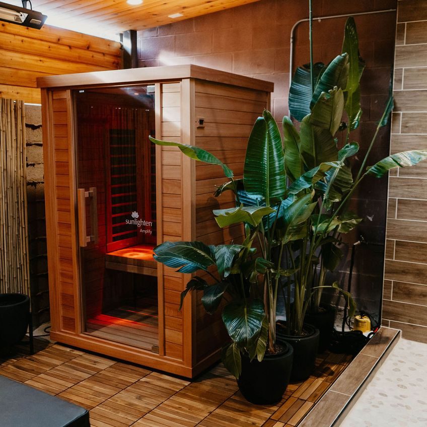 The infrared sauna