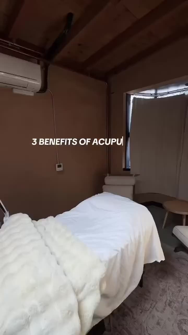 A walk through the treatment rooms: 3 benefits of acupuncture